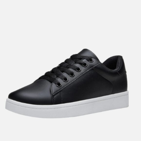 Vepose Women's Size 6.5 Fashion Casual Sneakers Minimalist Black - Picture 1 of 12